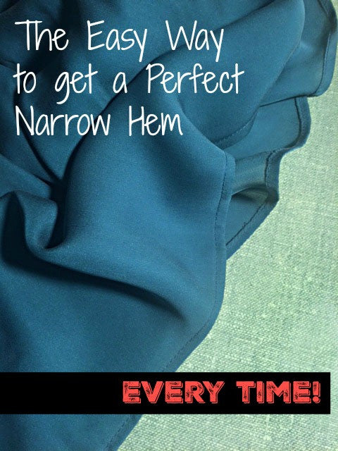 How to Make a Perfect Narrow Hem