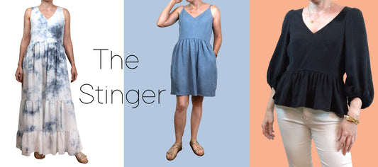 Introducing the Newest SBCC Pattern: The Stinger Top and Dress